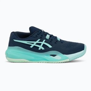 Кросівки чоловічі для тенісу Asics GEL-RESOLUTION X clay Night Sky / Illuminate Mint 